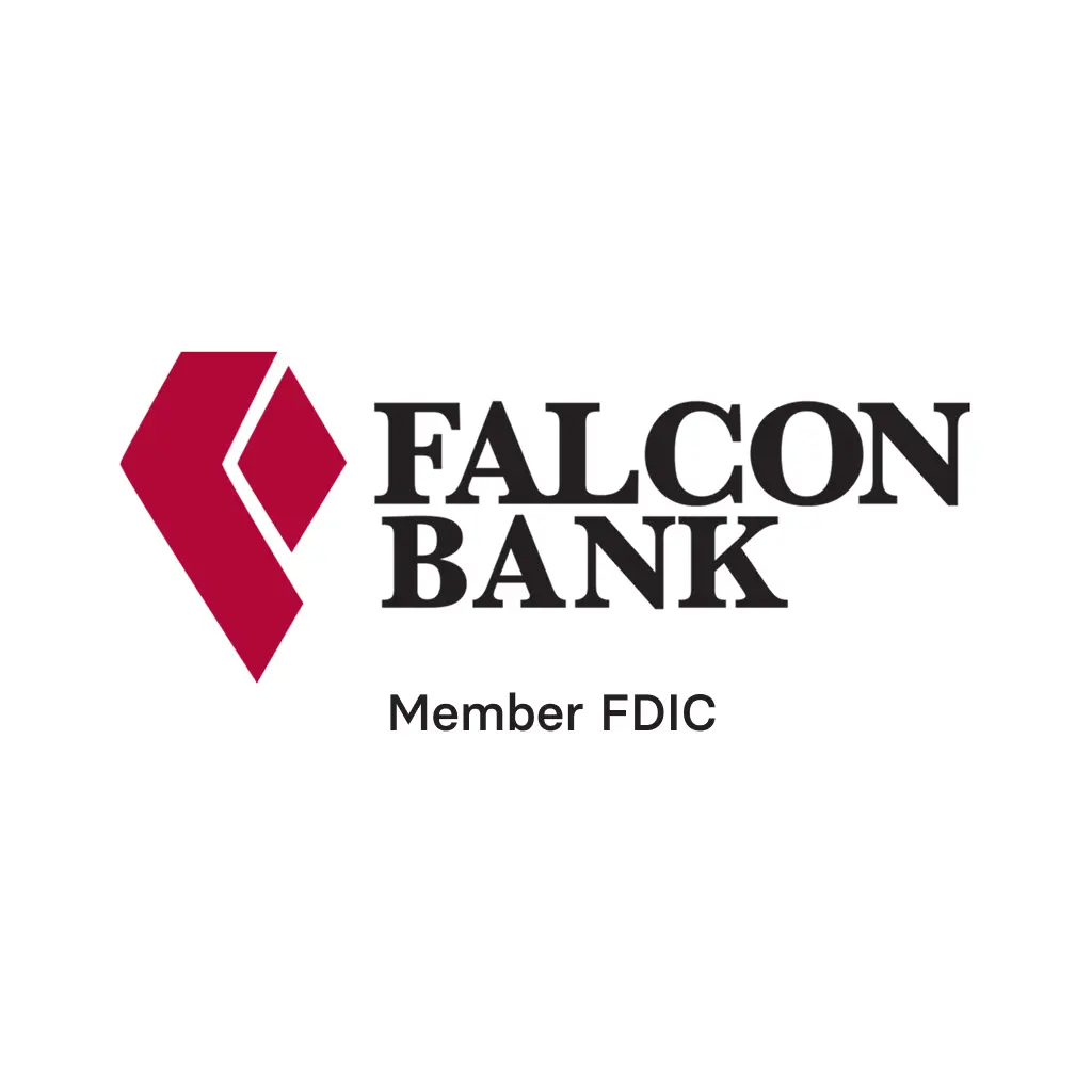 Falcon International Bank, member FDIC logo