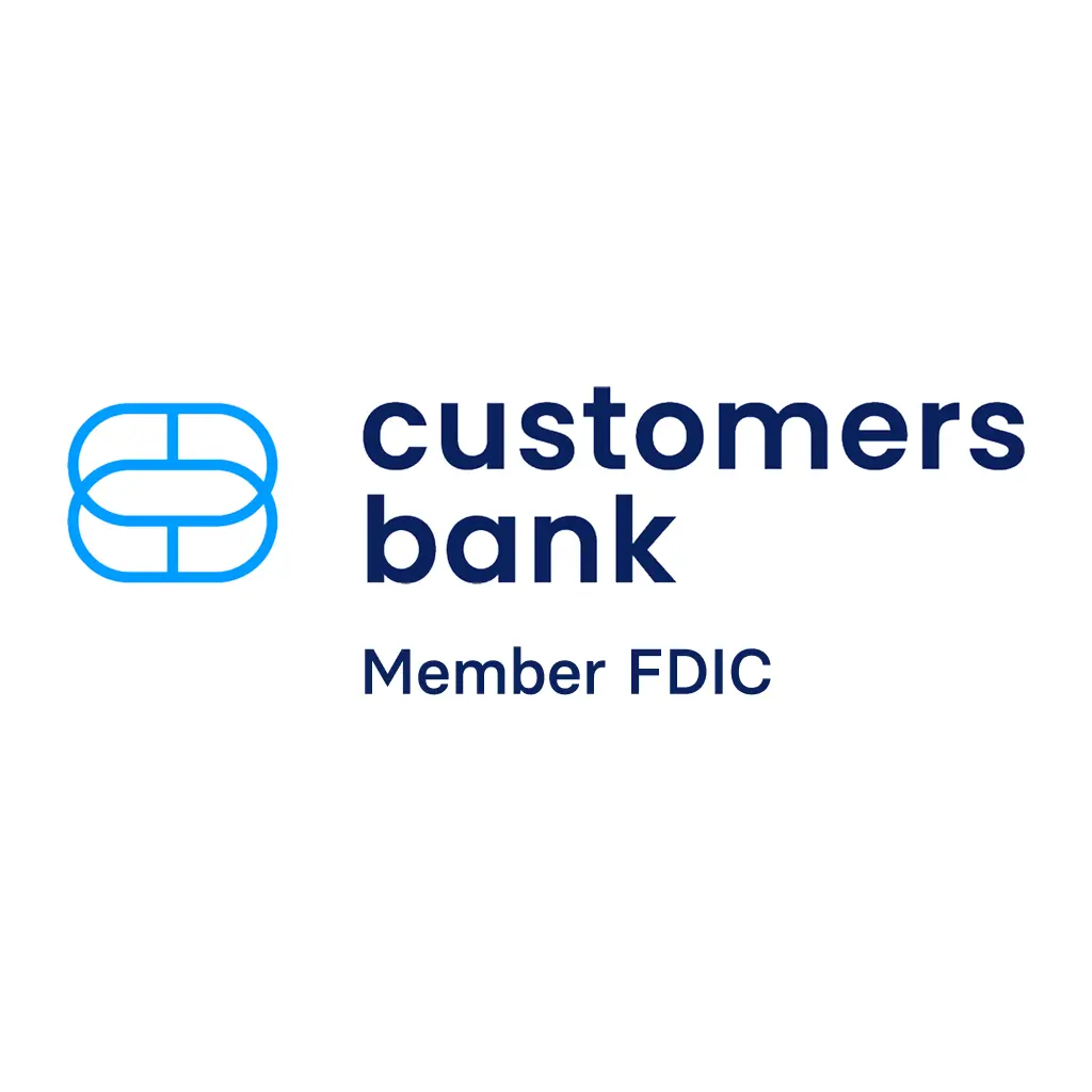 Customers Bank, Member FDIC logo