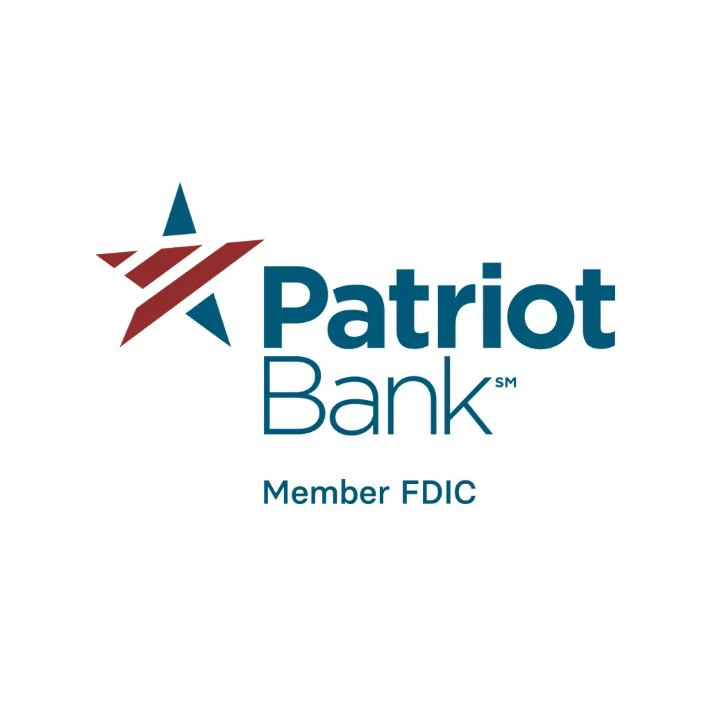 patriot-bank-logo-1024-v2.png Patriot Bank, Member FDIC Logo
