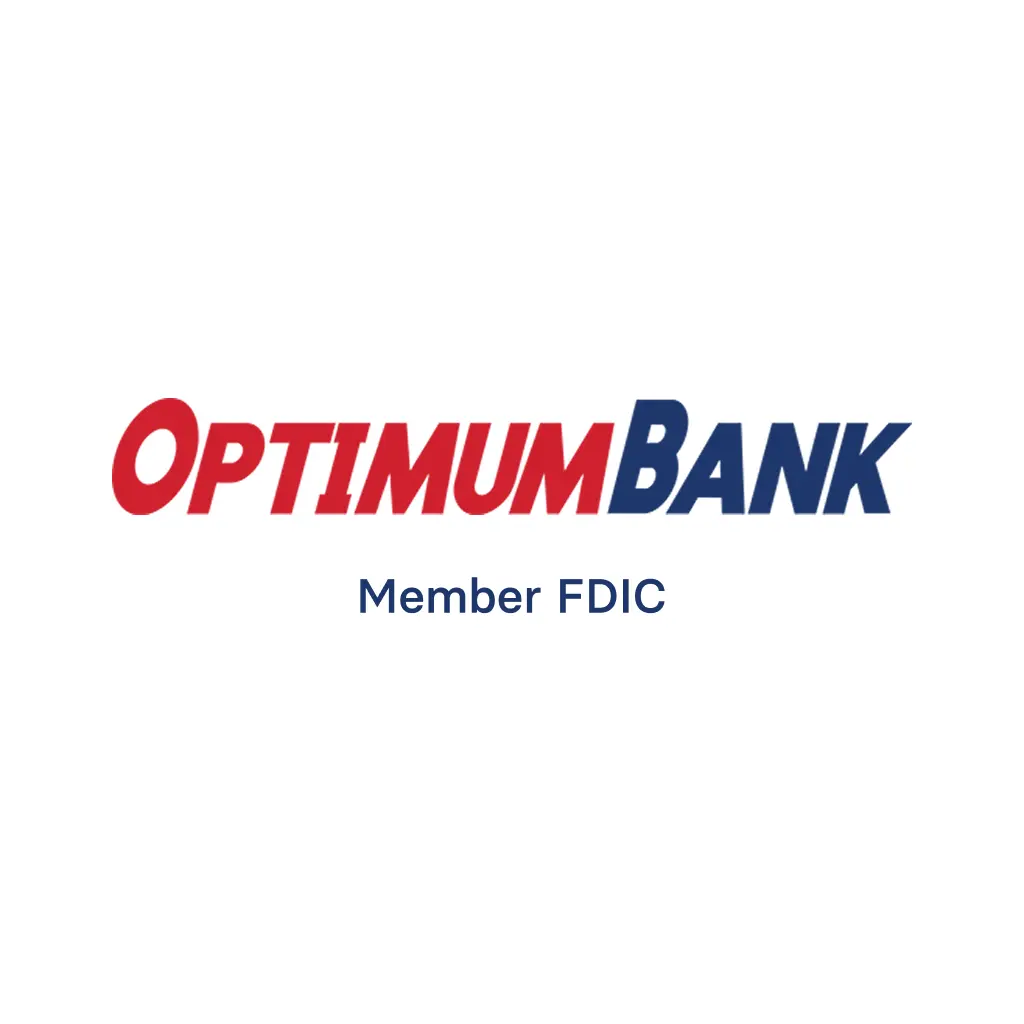 OptimumBank, Member FDIC logo
