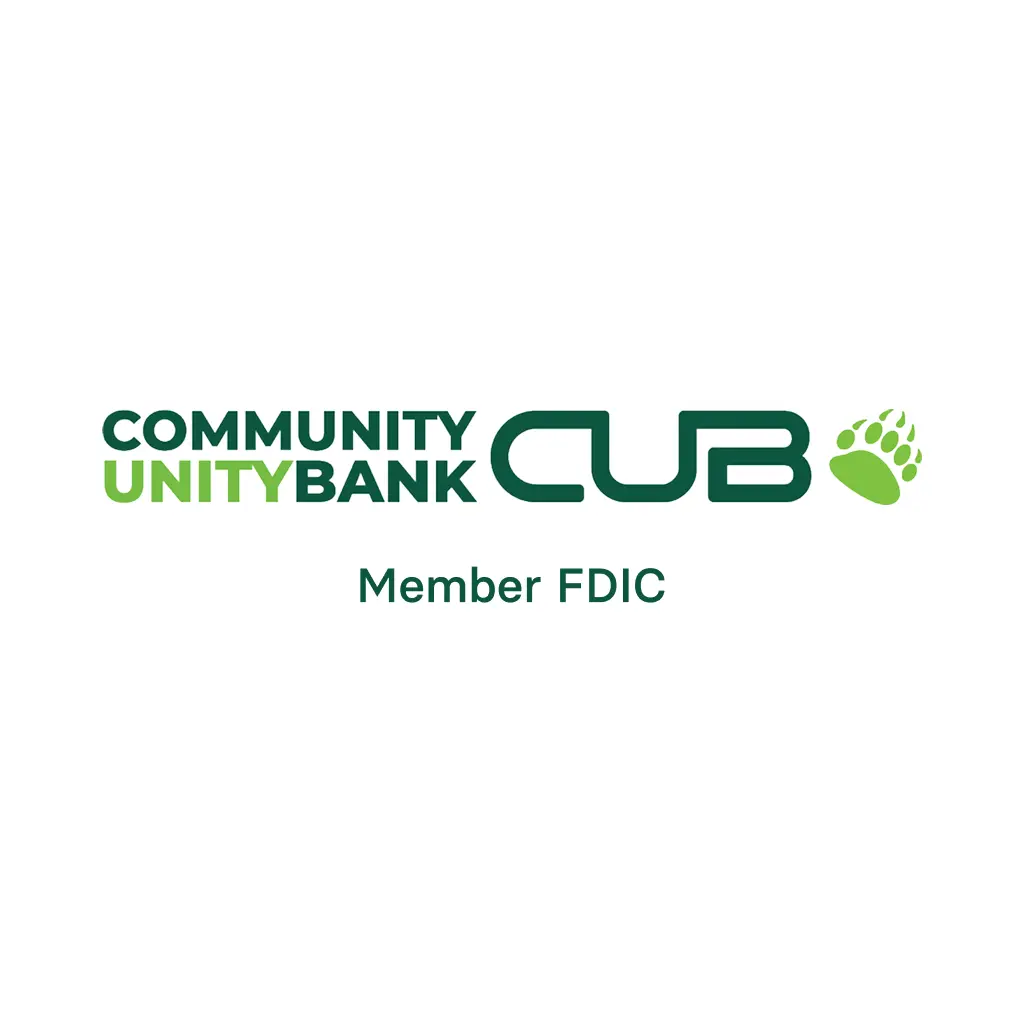 Community Unity Bank, Member FDIC Logo
