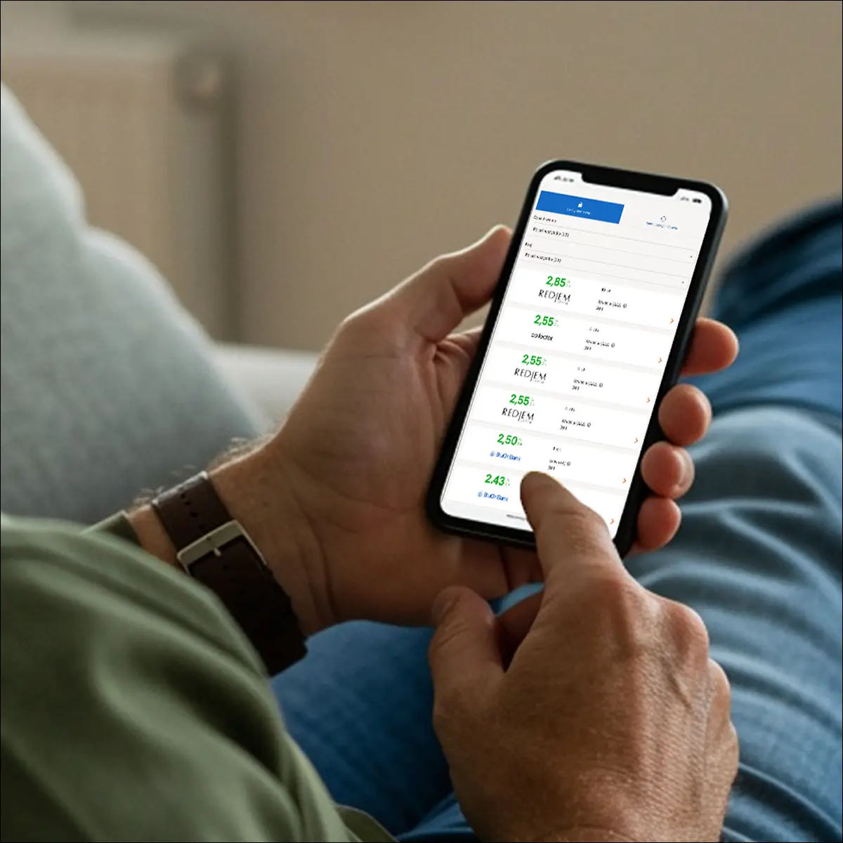 Connectez-vous à votre compte, choisissez vos produits d’épargne et commencez à percevoir des intérêts!