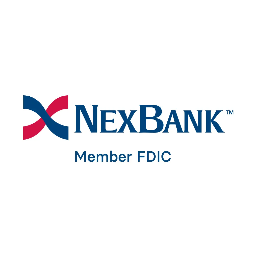 NexBank, Member FDIC logo