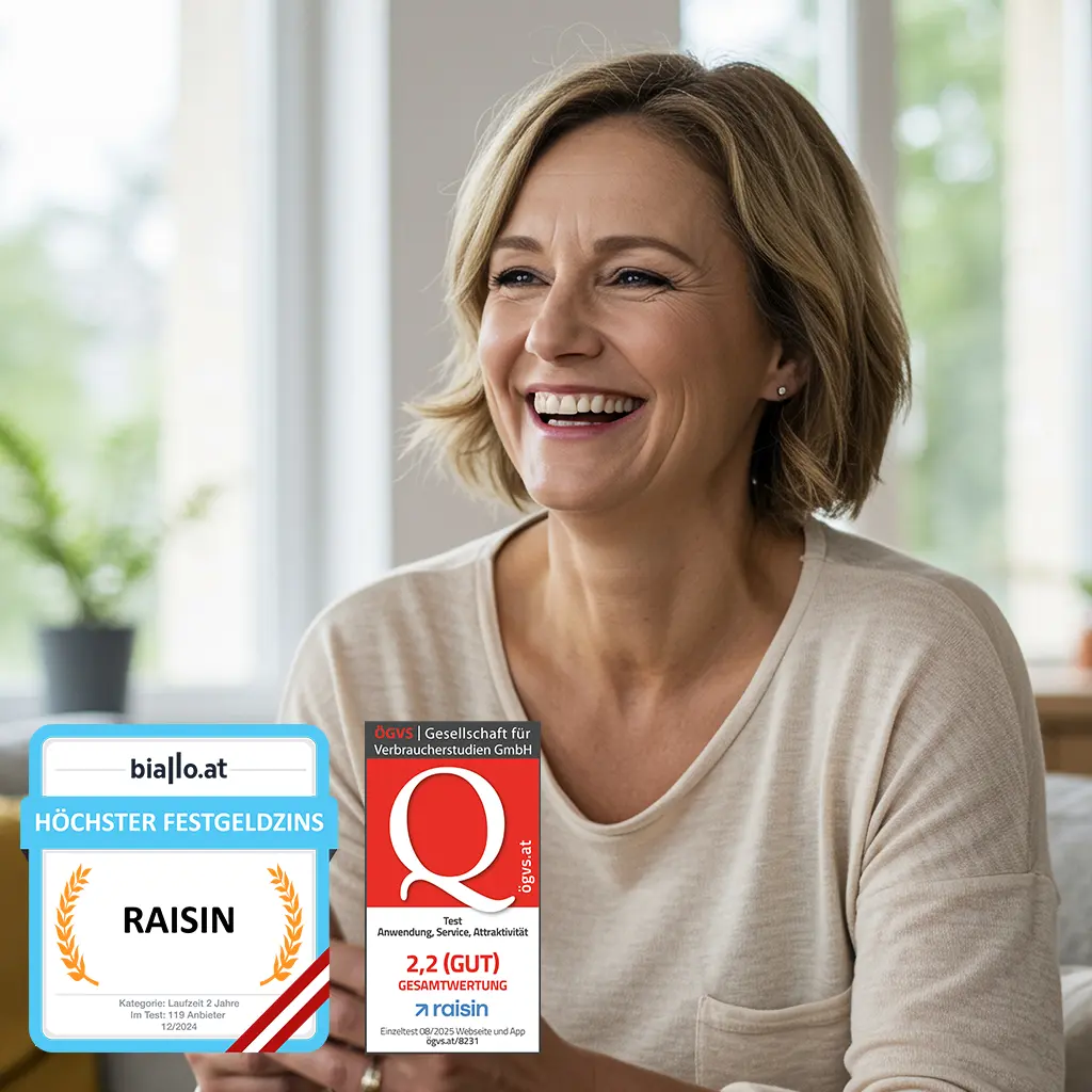 Festgeld 6 Monate mit bis zu 2,57 % p. a. (11/2025)