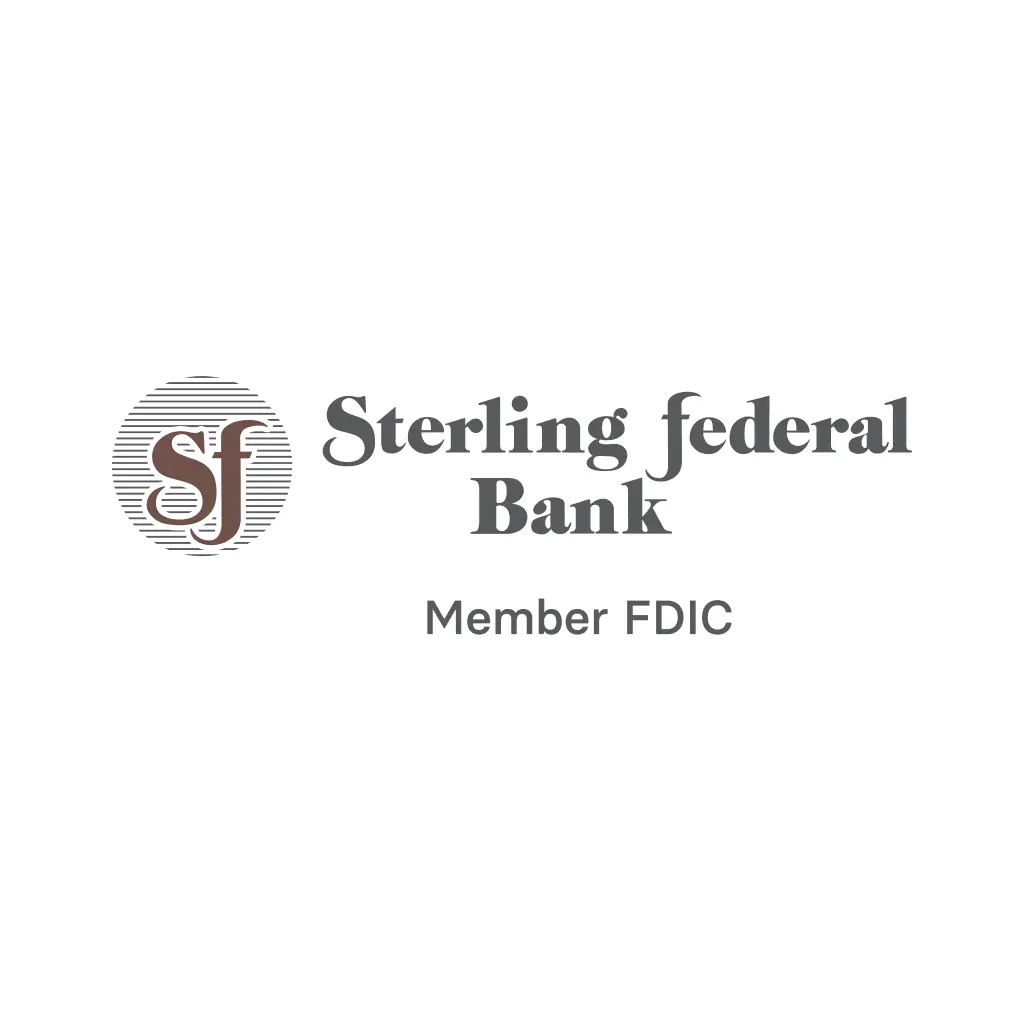 Sterling Federal Bank, Member FDIC Logo