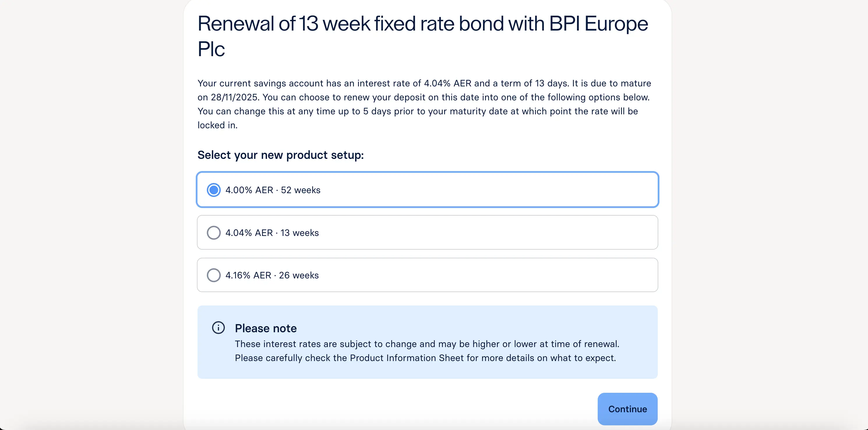 raisin_uk_renewal_screen.png Screenshot of renewal options on the Raisin UK dashboard