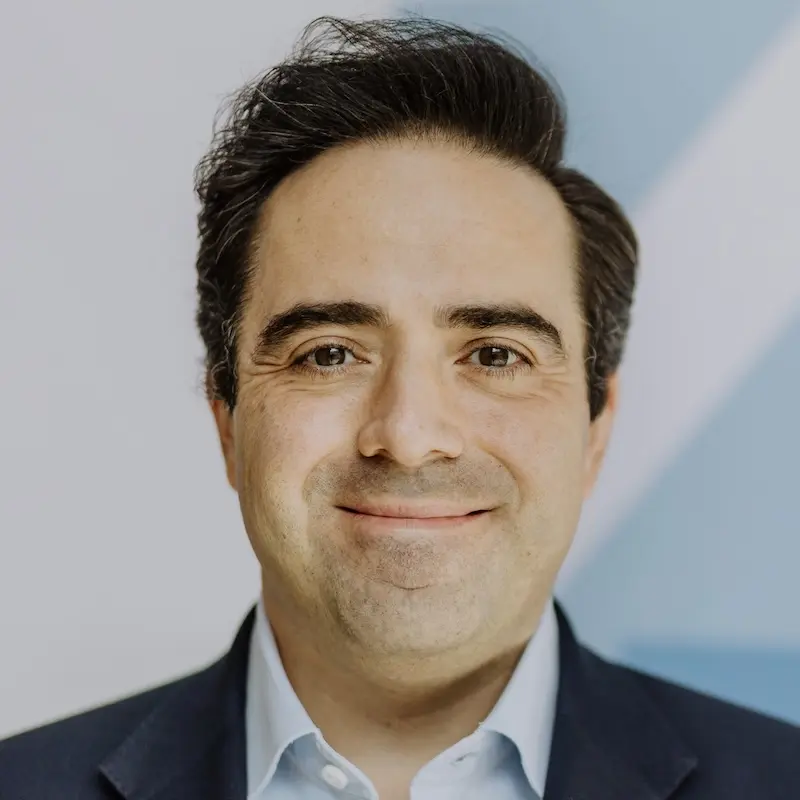 A portrait of Jules di Mambro, Raisin UK CEO