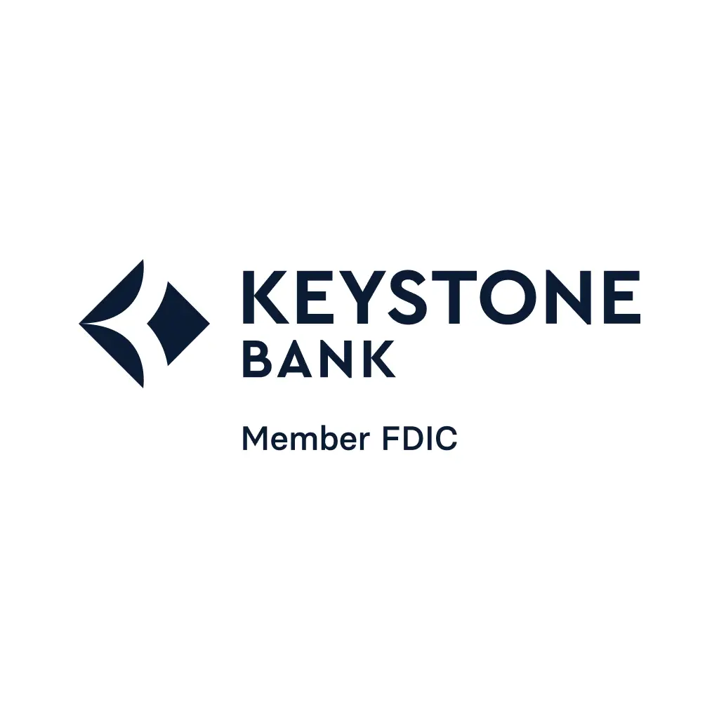 Keystone Bank, Member FDIC logo