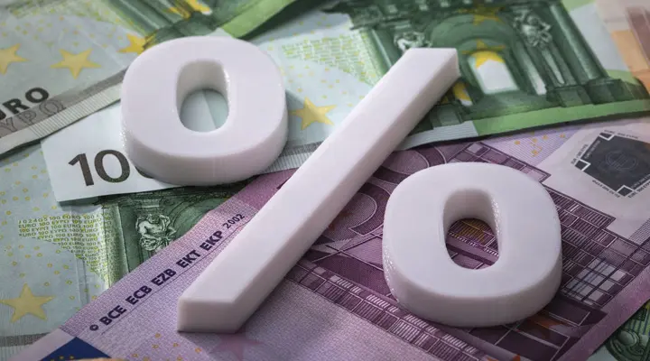 Porcentaje blanco sobre billetes.