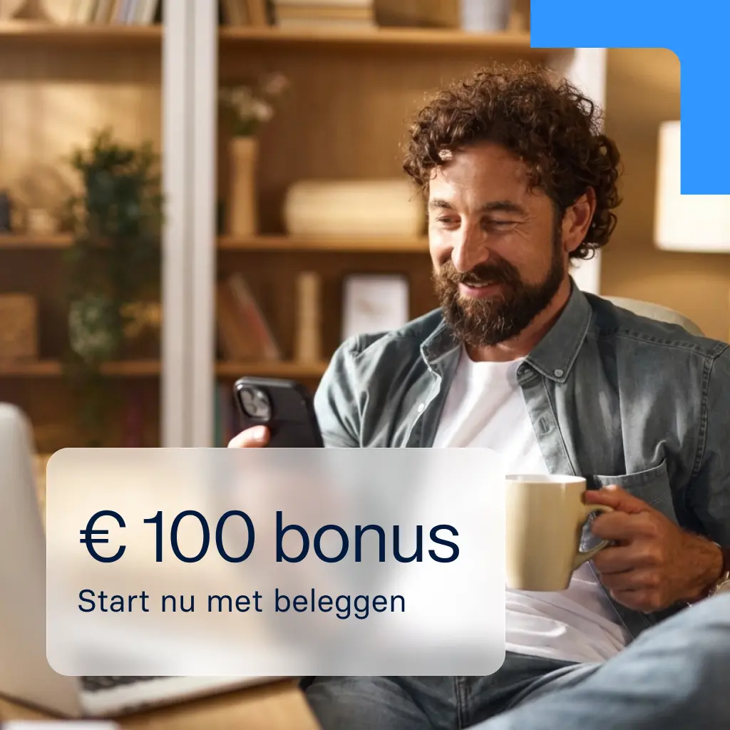 BMD-2506_NED_DWM_Bonus_Campaign_Hero_03_neu_badge_FINAL.png man leest telefoon met 100 euro bonus