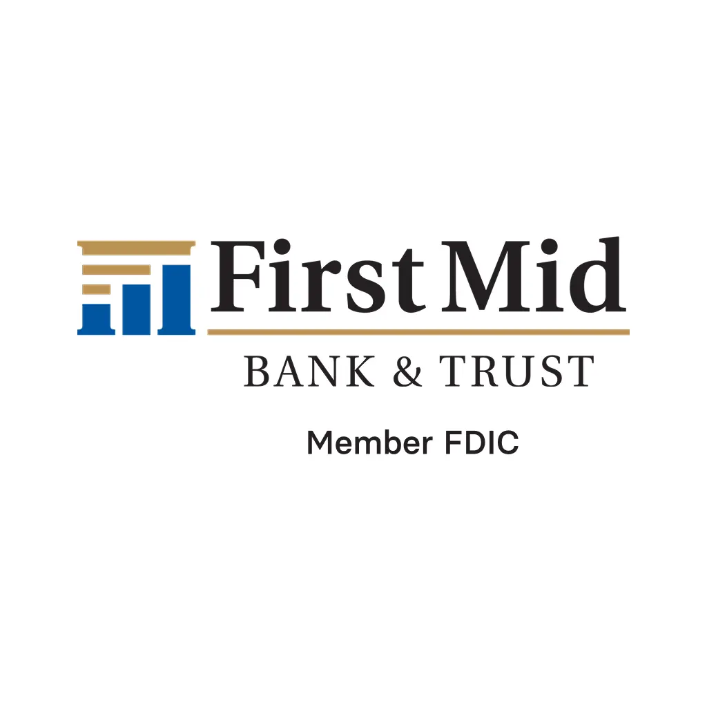 First Mid Bank & Trust, Member FDIC Logo