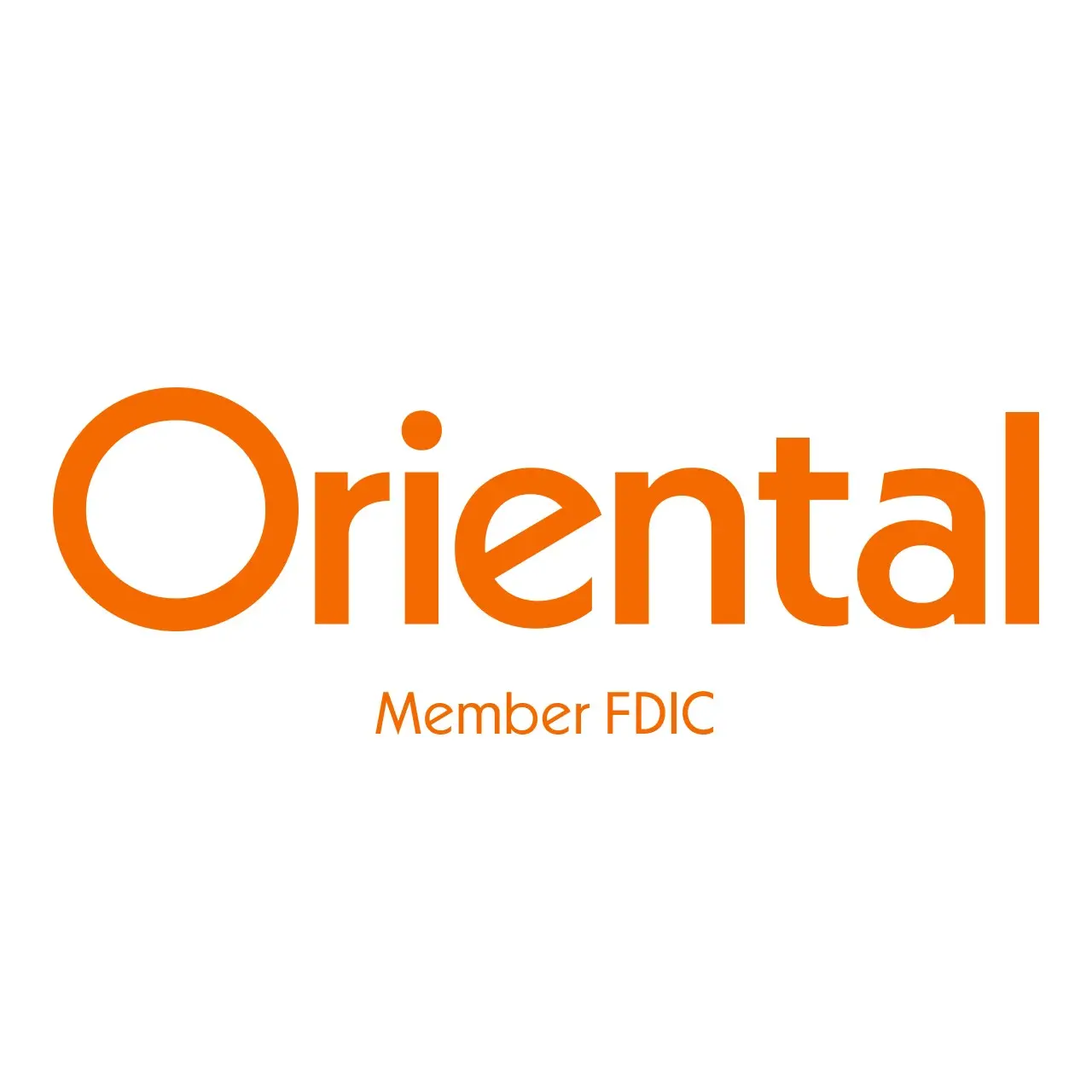 Oriental Bank, Member FDIC logo