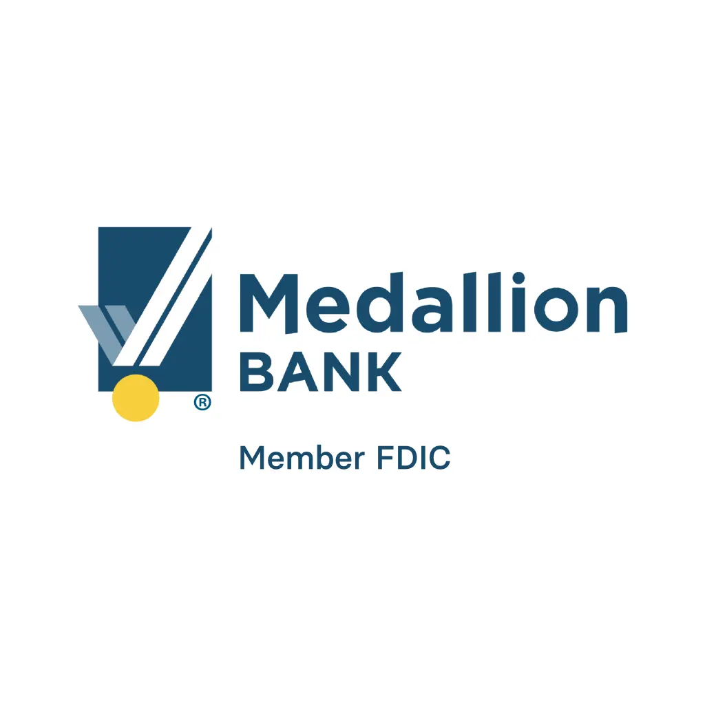 Medallion Bank, Member FDIC logo