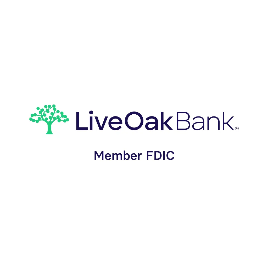 Live Oak Bank, Member FDIC logo