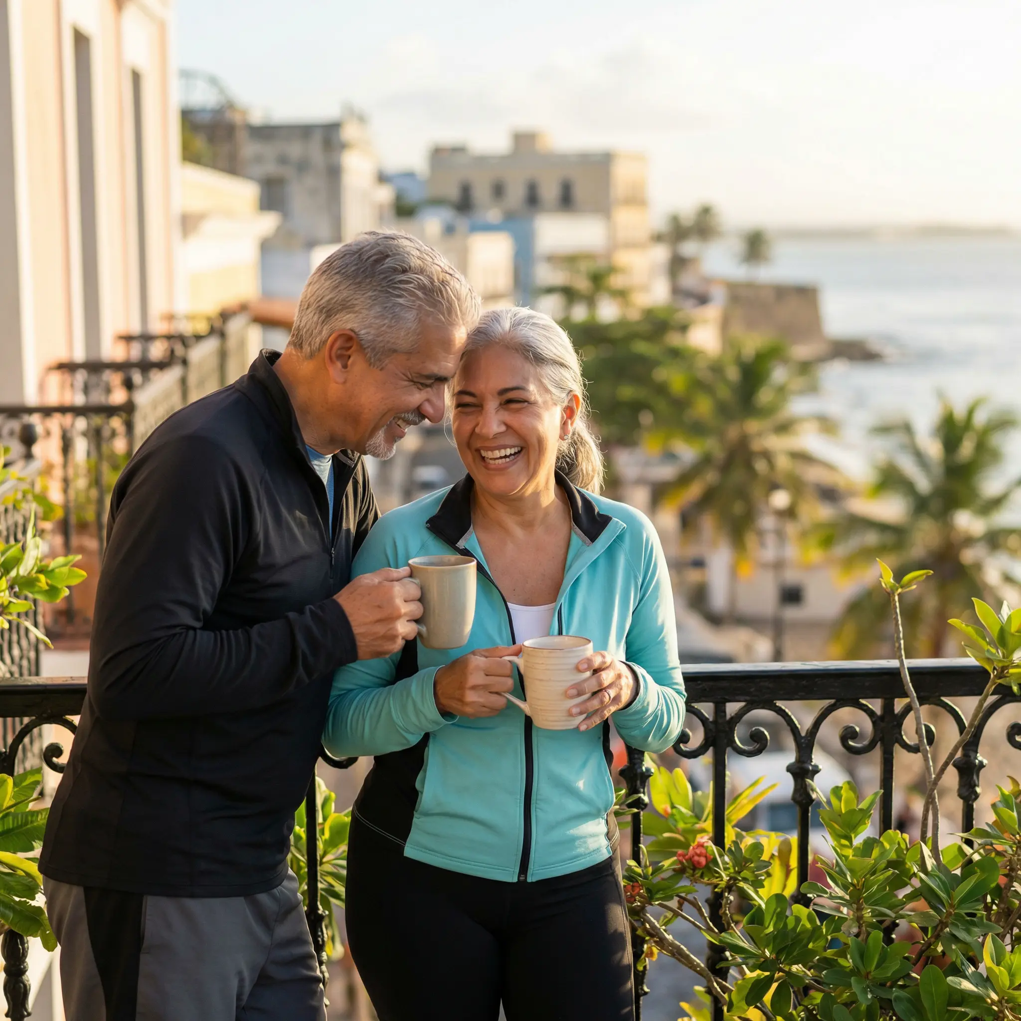 About-Oriential-Bank.png Couple enjoying coffee together on a balcony overlooking a coastal town