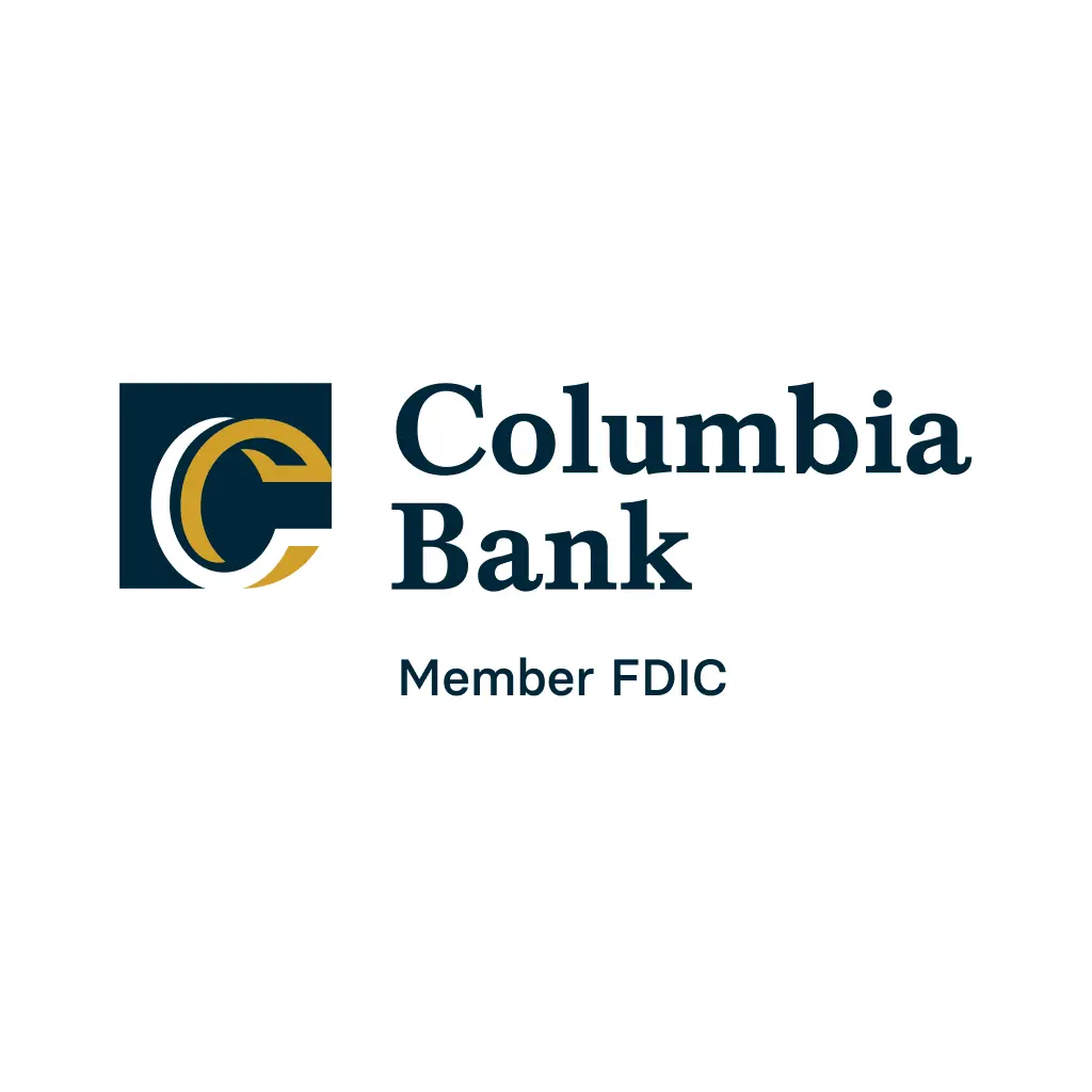Columbia Bank, Member FDIC Logo