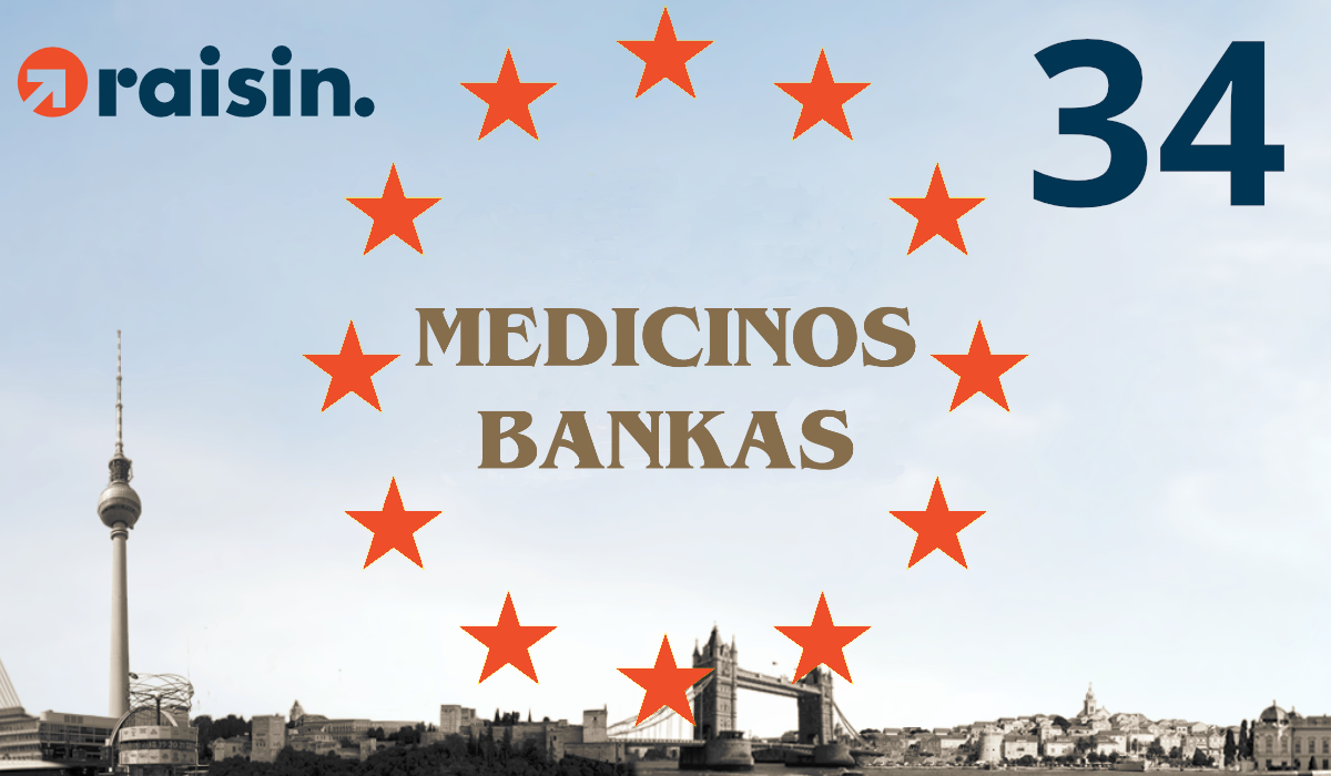 Partner Bank Number 34: Medicinos Bankas